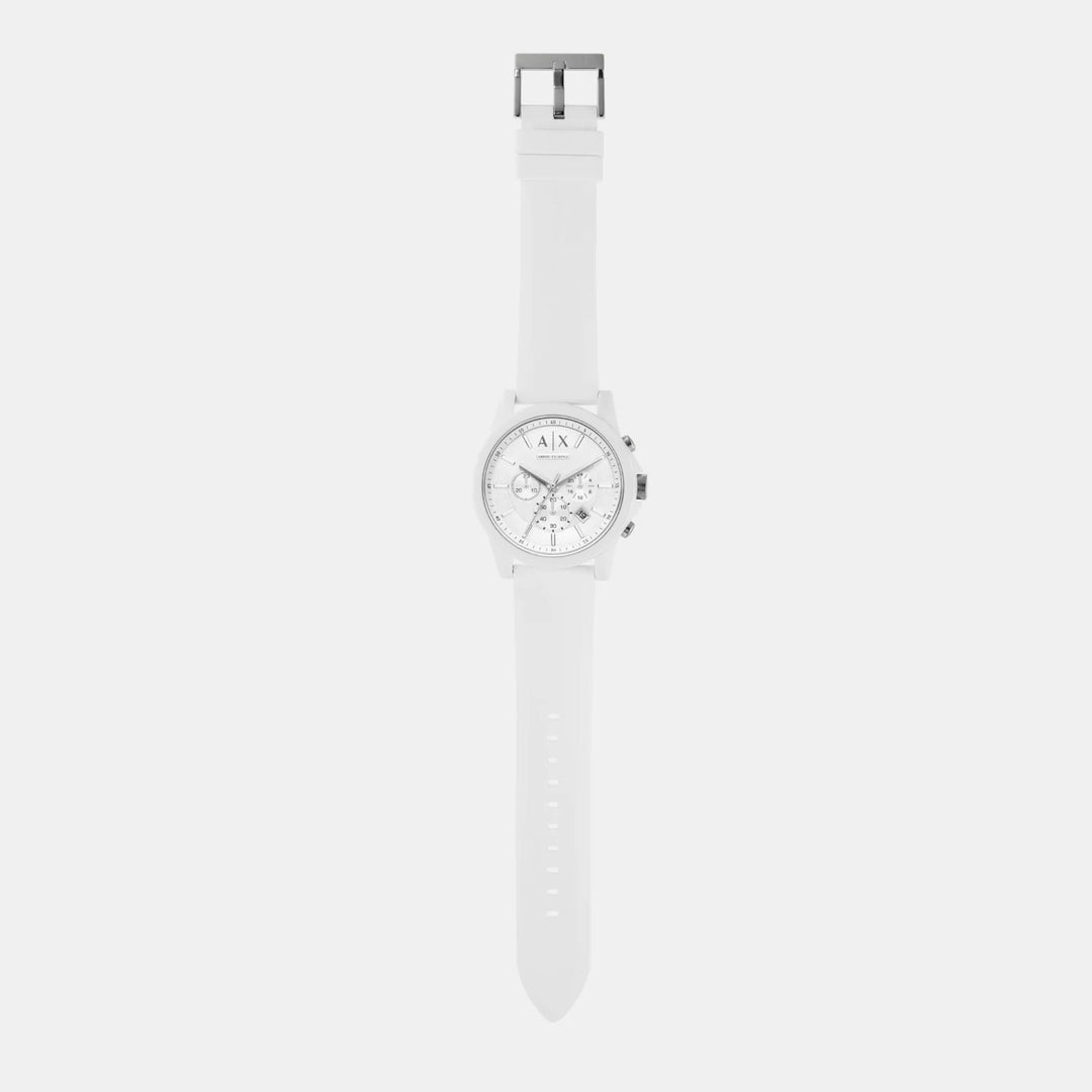 Armani Exchange Outerbanks AX1325 Blue Dial Silicone Men&
