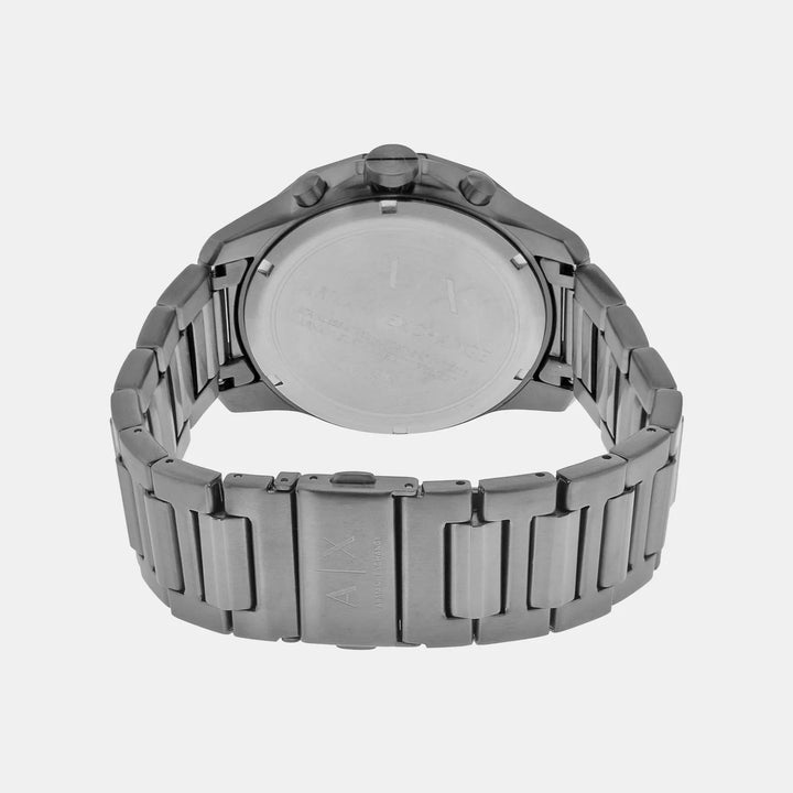 Armani Exchange Banks AX1731 Blue Dial Leather Men&