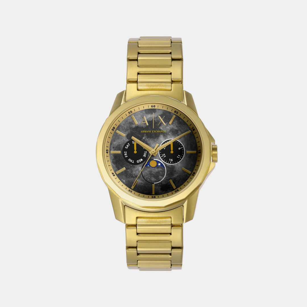 Armani Exchange Hampton AX1737 Black Dial Stainless Steel Men&