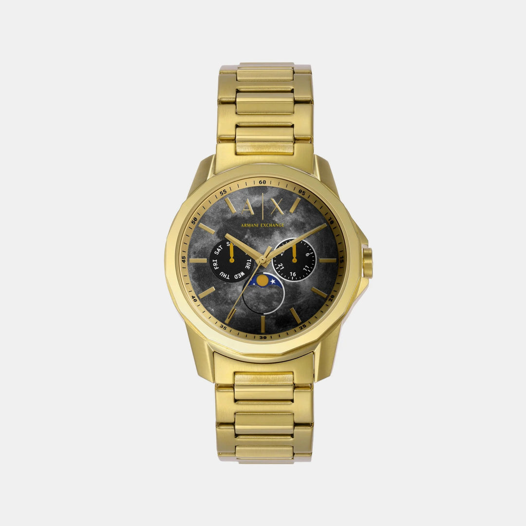 Armani Exchange Hampton AX1737 Black Dial Stainless Steel Men&