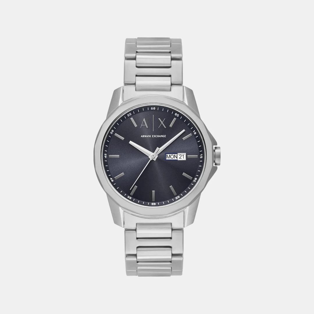 Armani Exchange Gunmetal AX1767 Black Dial Chronograph Men&