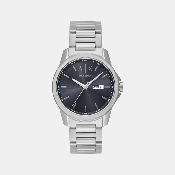Armani Exchange Gunmetal AX1767 Black Dial Chronograph Men&