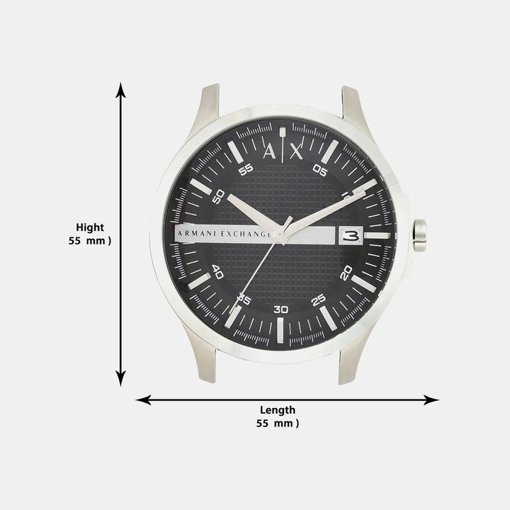 Armani Exchange Hampton AX2103 Silver Dial Stainless Steel Men&