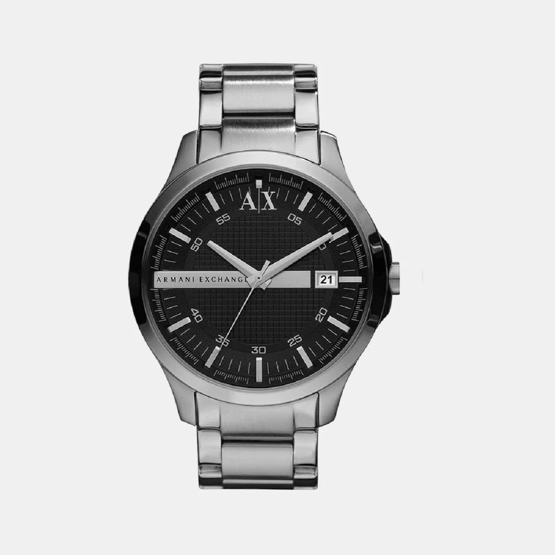 Armani Exchange Hampton AX2103 Silver Dial Stainless Steel Men&