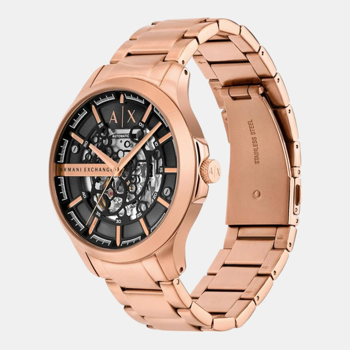 Armani Exchange Outerbanks AX2456 Skeleton Dial Automatic Men&