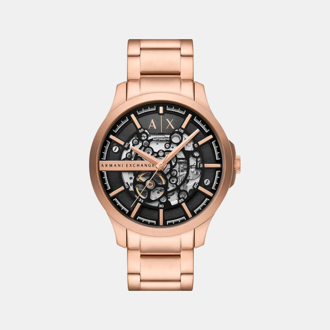 Armani Exchange Outerbanks AX2456 Skeleton Dial Automatic Men&