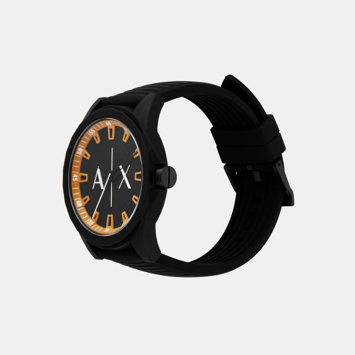 Armani Exchange Dreaxler AX2536 Black Dial Silicone Men&