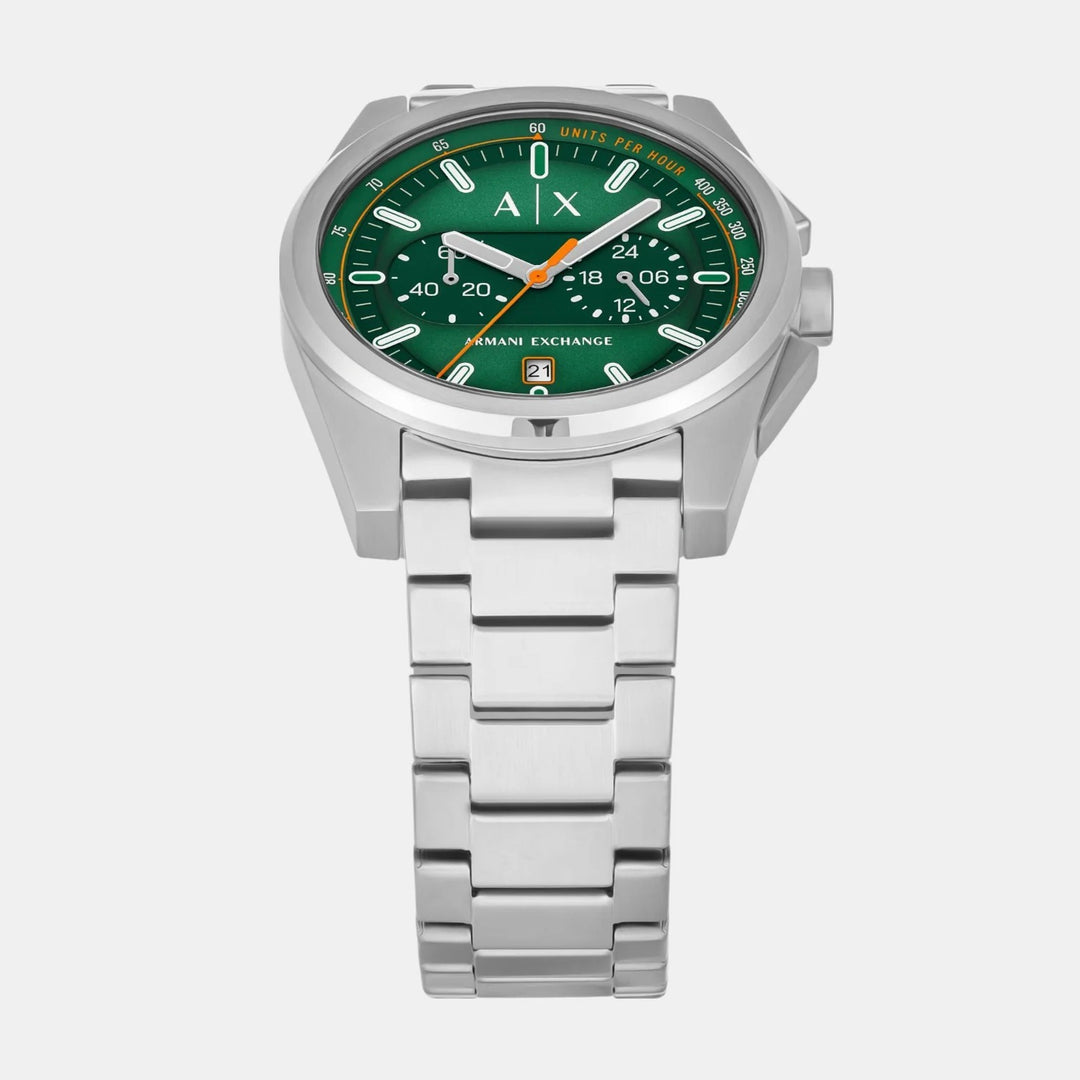 Armani Exchange Parker AX2862 Chronograph Green Dial Men&