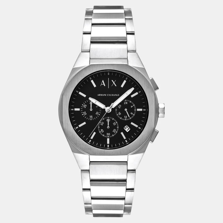 Armani Exchange Lola AX4186 Red Dial Leather Strap Women&