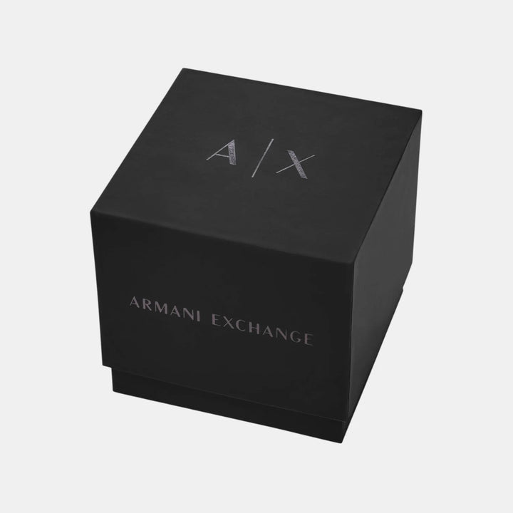 Armani Exchange Lola AX4188 Blue Dial Leather Strap Women&