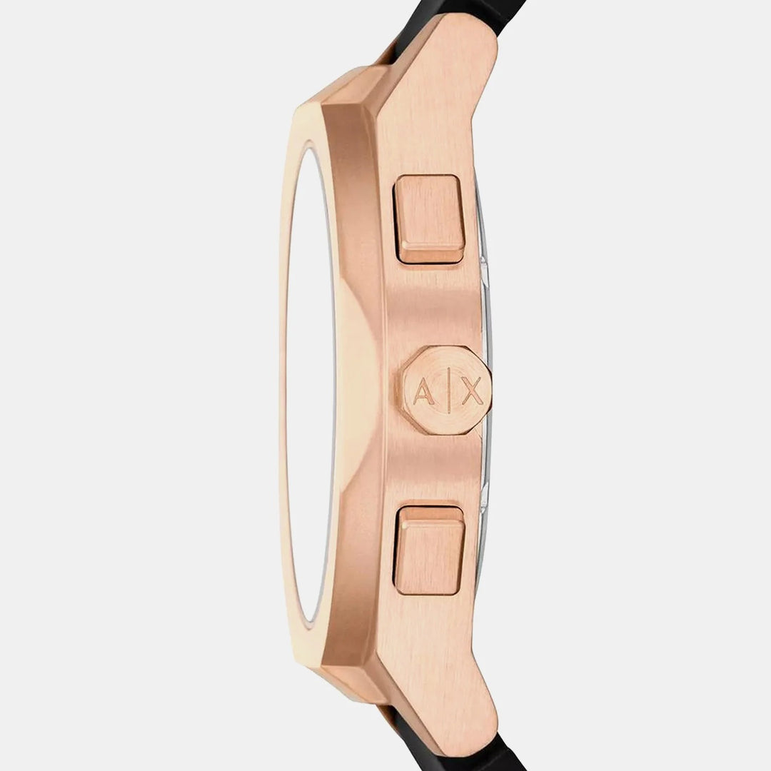 Armani Exchange Lola AX4190 Brown Dial Leather Strap Women&