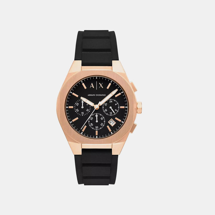 Armani Exchange Lola AX4190 Brown Dial Leather Strap Women&