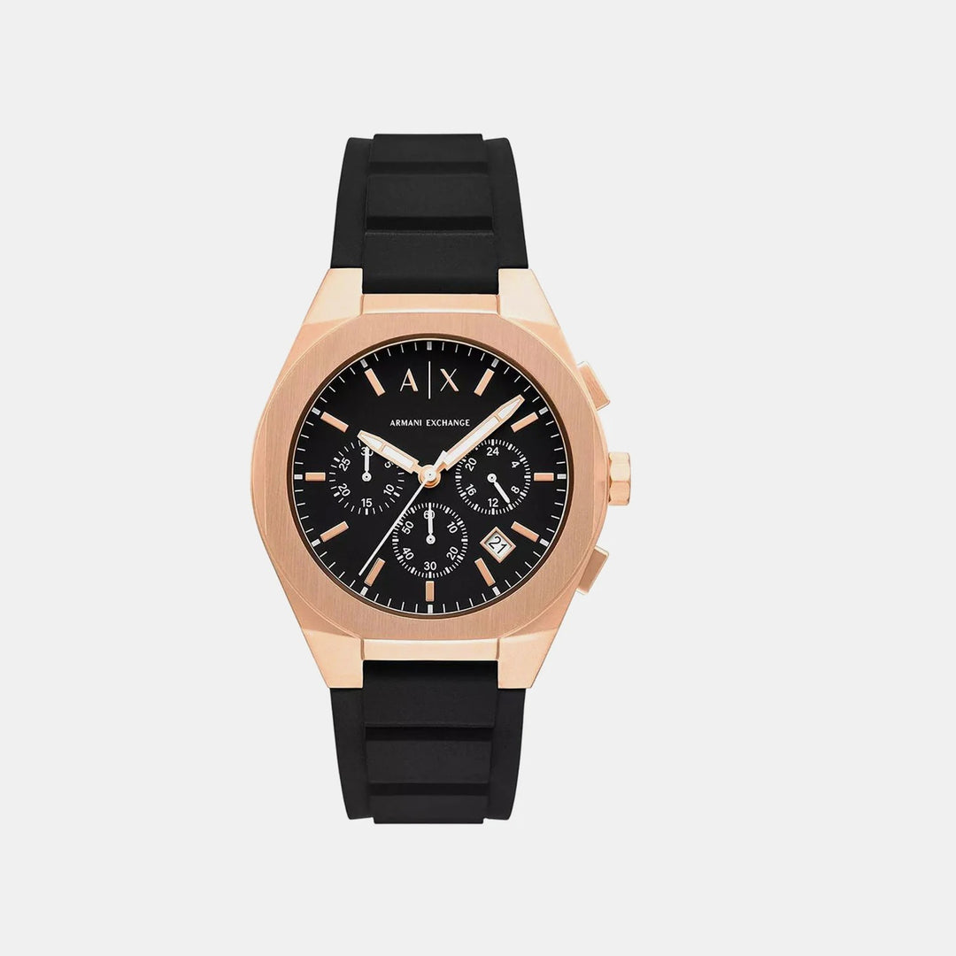Armani Exchange Lola AX4190 Brown Dial Leather Strap Women&