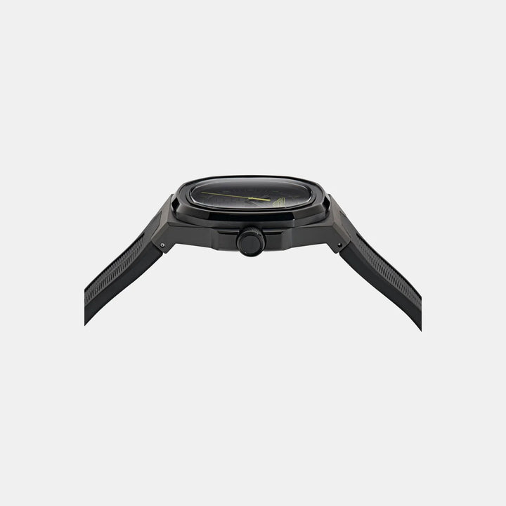 Aston Martin Icon 40mm Black Dial Square Case Silicone Men&