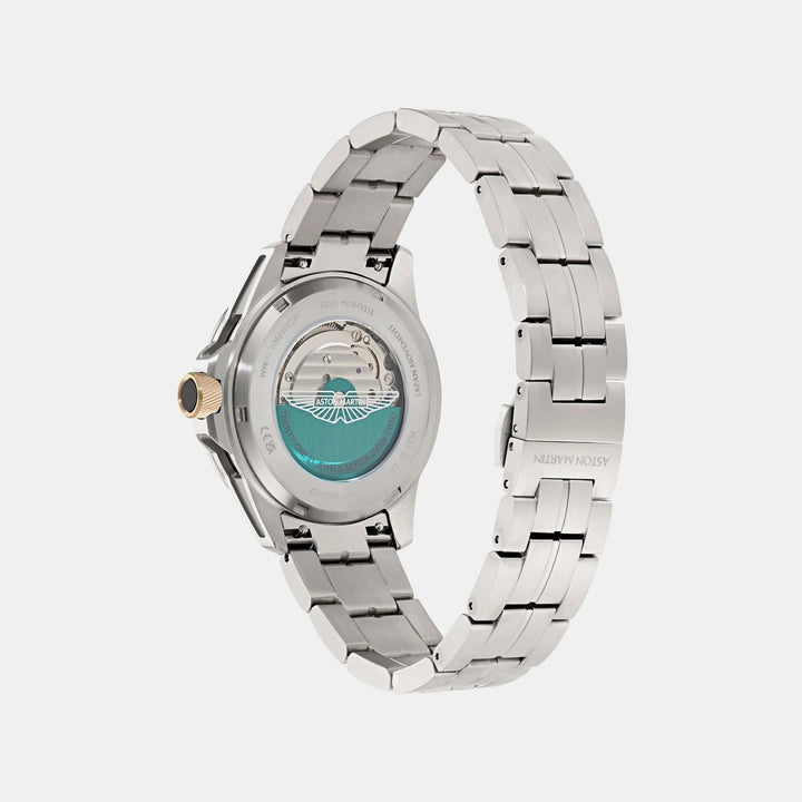 Aston Martin Thrill 42mm Green Dial Automatic Skeleton Steel Men&