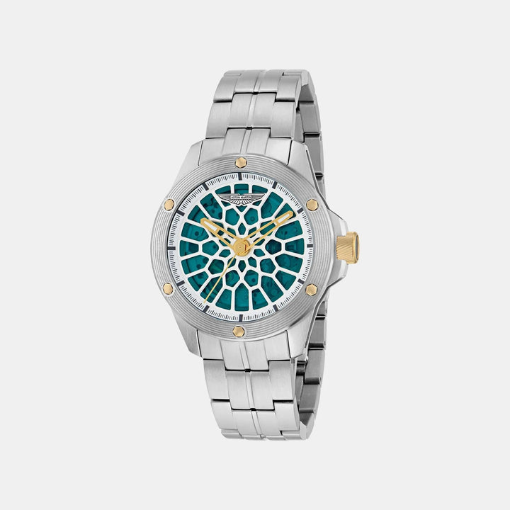 Aston Martin Thrill 42mm Green Dial Automatic Skeleton Steel Men&