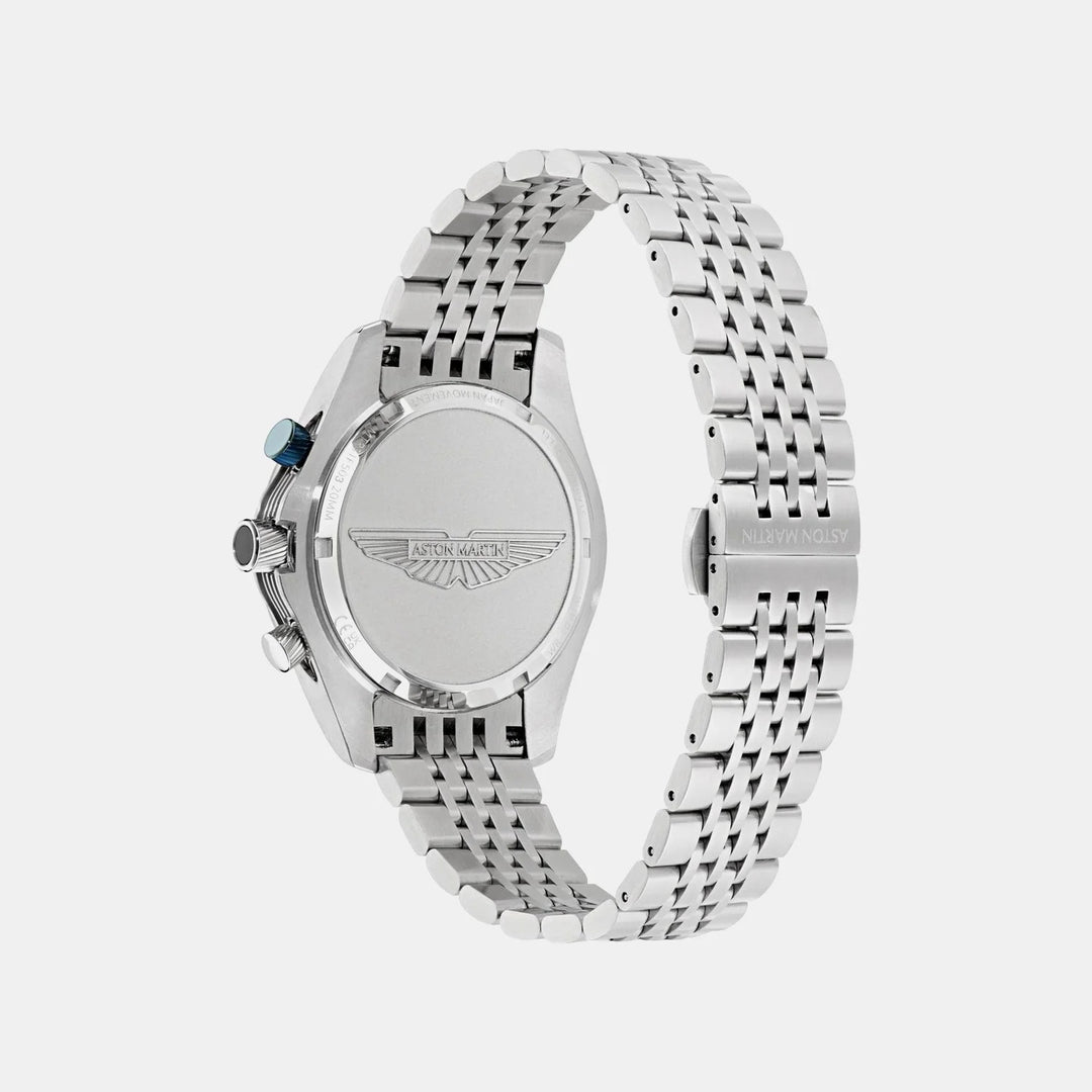 Aston Martin Thrill 42mm Blue Dial Chronograph Stainless Steel Men&
