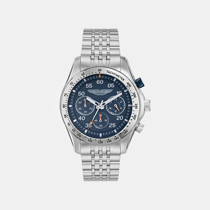 Aston Martin Thrill 42mm Blue Dial Chronograph Stainless Steel Men&