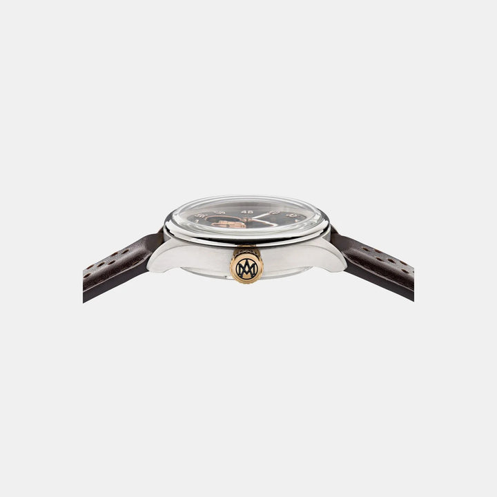 Aston Martin Timeless 41mm Black Skeleton Dial Automatic Leather Men&