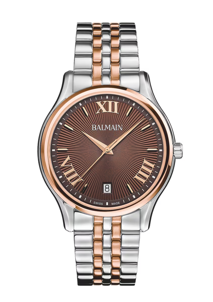 Balmain Beleganza Gent II 40mm Silver Dial Stainless Steel Bracelet
