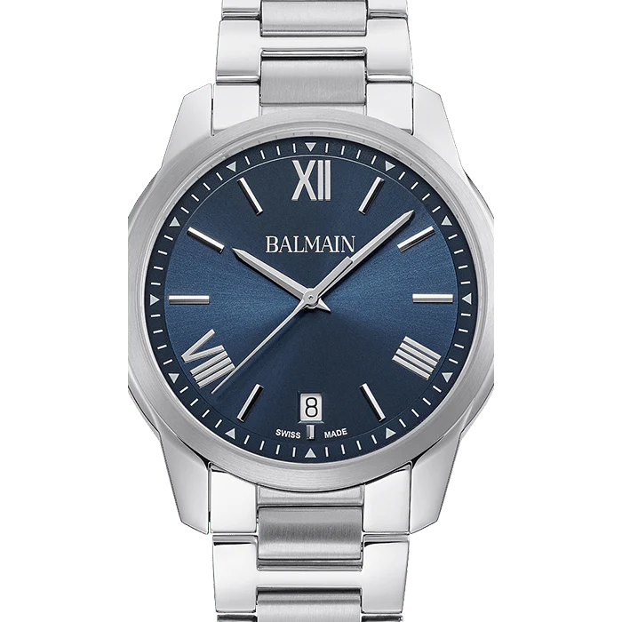 Balmain Madrigal Gent 42mm Blue Dial Stainless Steel