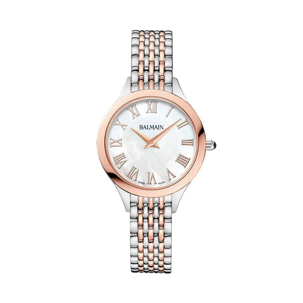Balmain de Balmain II Mini 29mm White MOP Dial Stainless Steel
