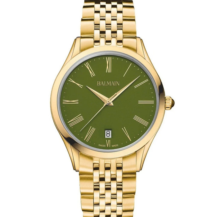 Balmain Classic R Gent 41mm Grey Dial Stainless Steel Bracelet