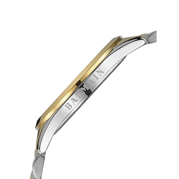 Balmain Classic R Gent 41mm Grey Dial Two-Tone Bracelet