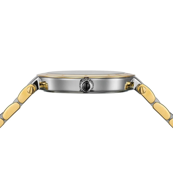 Balmain Balmainia 33mm Champagne Dial Two-Tone Yellow Gold Bicolor Bracelet