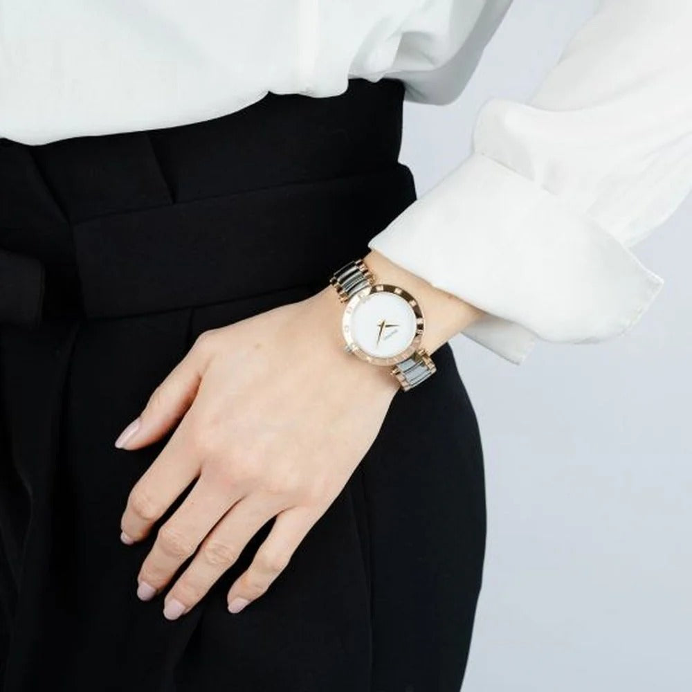 Balmain Balmainia Bijou 33mm Diamond-Set Silver Dial Stainless Steel