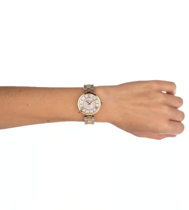 Balmain Sedirea Lady Swiss Watch B4832.39.82 – White MOP Dial Bicolor Steel &amp; Yellow PVD