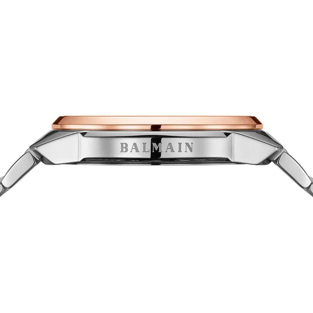 Balmain Madrigal Chrono Gent 42mm Brown Dial Brown Leather Strap Chronograph