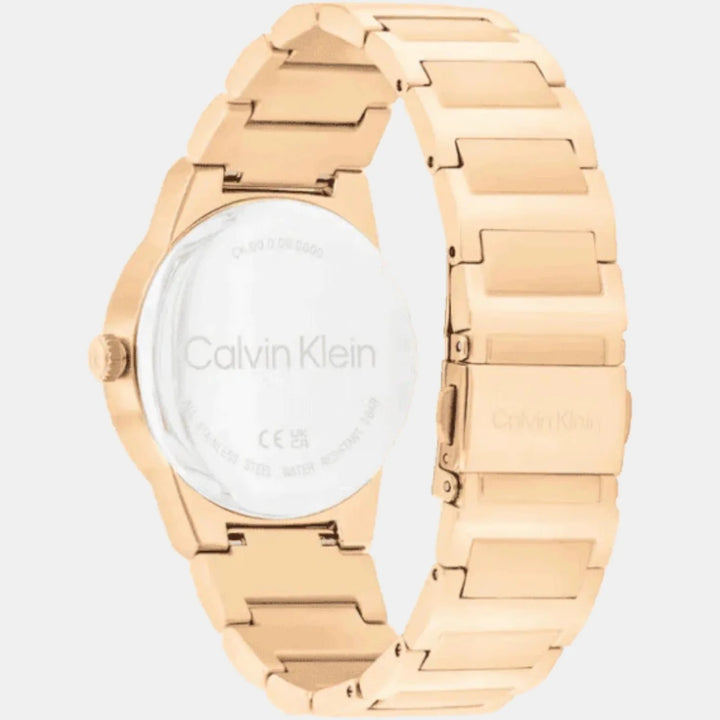 Calvin Klein 25100086 Linear Elegance Women 30mm Black Dial Stainless Steel Bracelet Quartz Watch