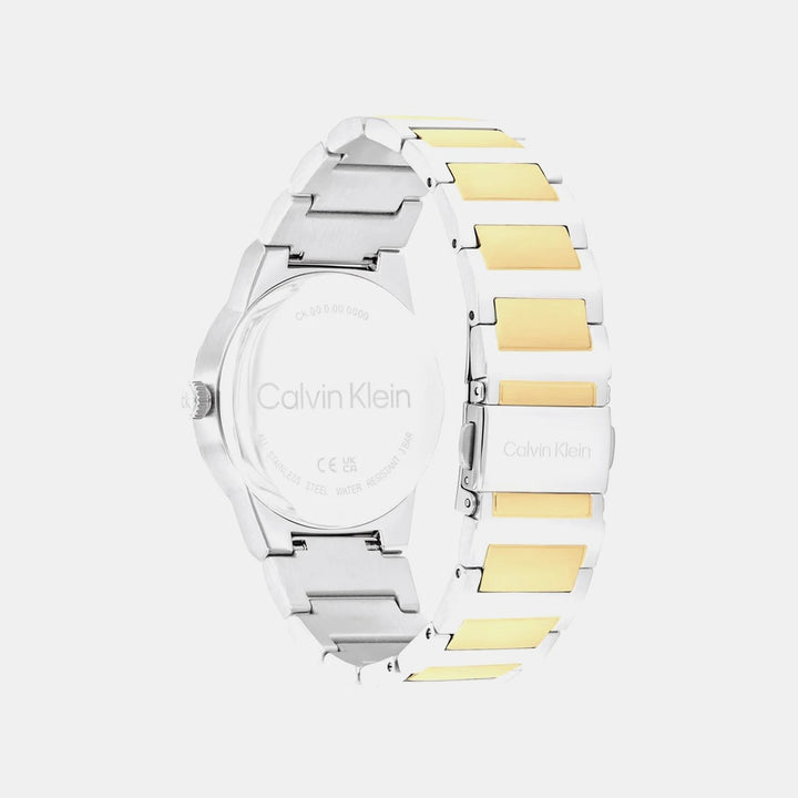 Calvin Klein 25100114 Linear Elegance Women 30mm Green Dial Stainless Steel Bracelet Quartz Watch