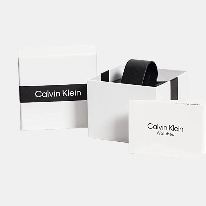 Calvin Klein 25200236 Charming Women 28mm Rose Gold Dial Stainless Steel Bracelet Quartz Watch