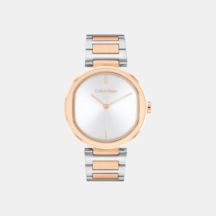 Calvin Klein 25200251 Sensation Women 36mm Silver Dial Stainless Steel Bracelet Quartz Watch