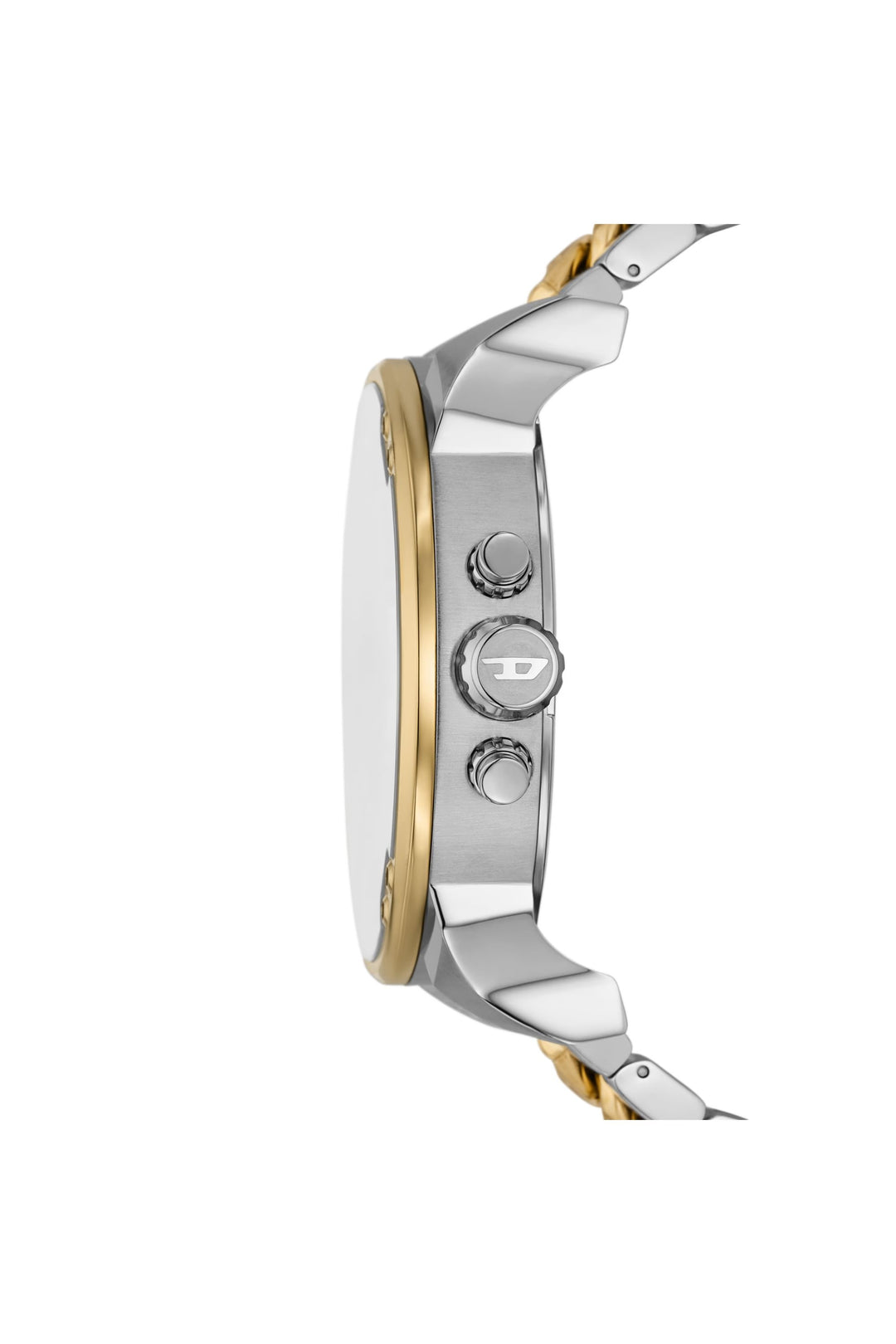 Diesel Mr. Daddy 2.0 Men Chronograph Watch DZ7486 – Two-Tone Stainless Steel
