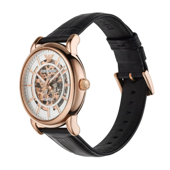 Emporio Armani Luigi AR60007 Skeleton Dial Automatic Men&