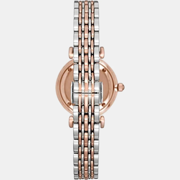 Emporio Armani Gianni T-Bar AR11223 Rose Gold Tone Women&