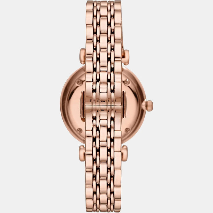 Emporio Armani Gianni T-Bar AR11244 White / Pink Dial Women&