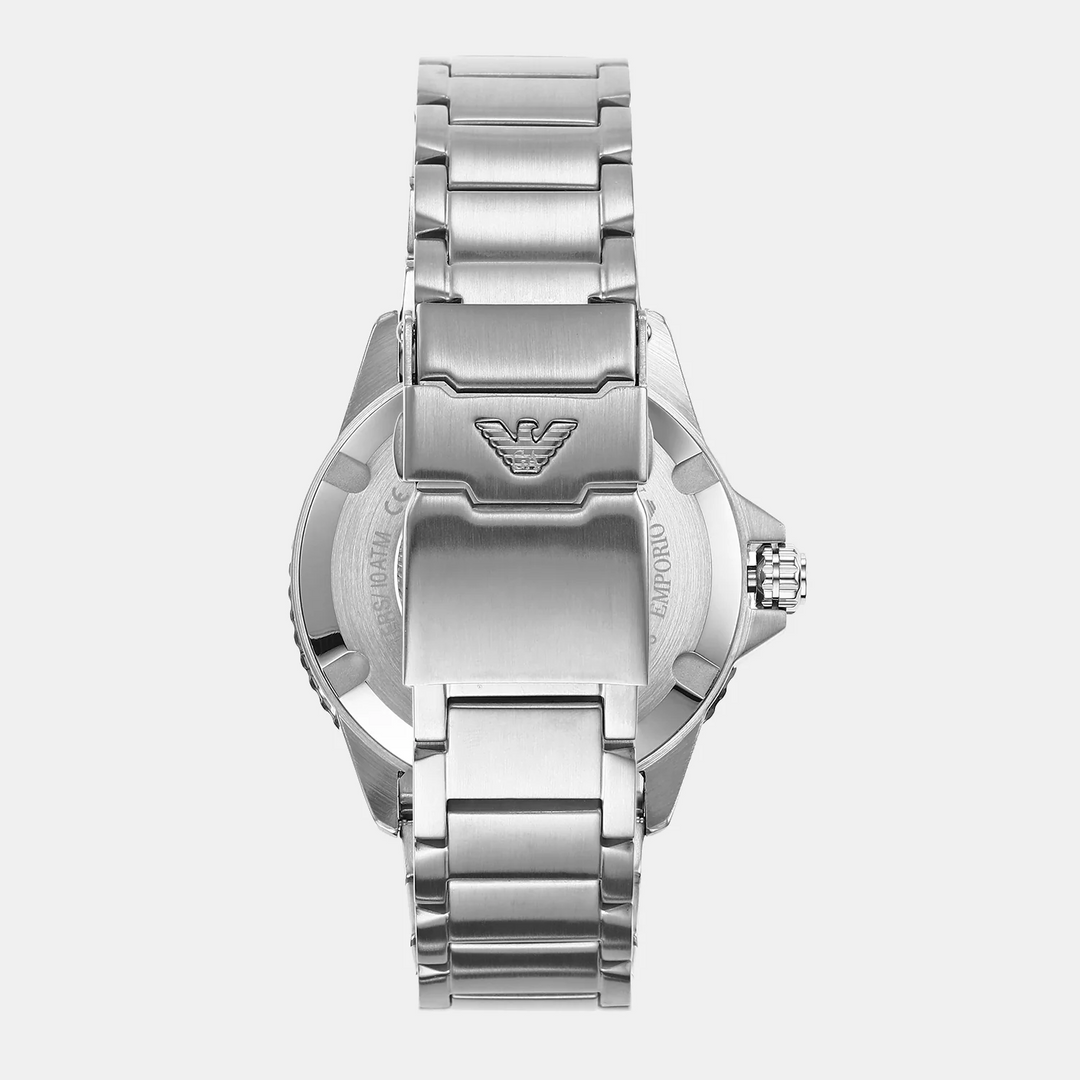 Emporio Armani Diver AR11338 Green Bezel Date Men&