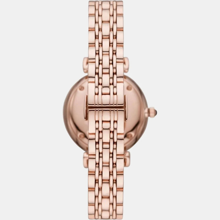 Emporio Armani Gianni T-Bar AR11402 Brown Dial Women&