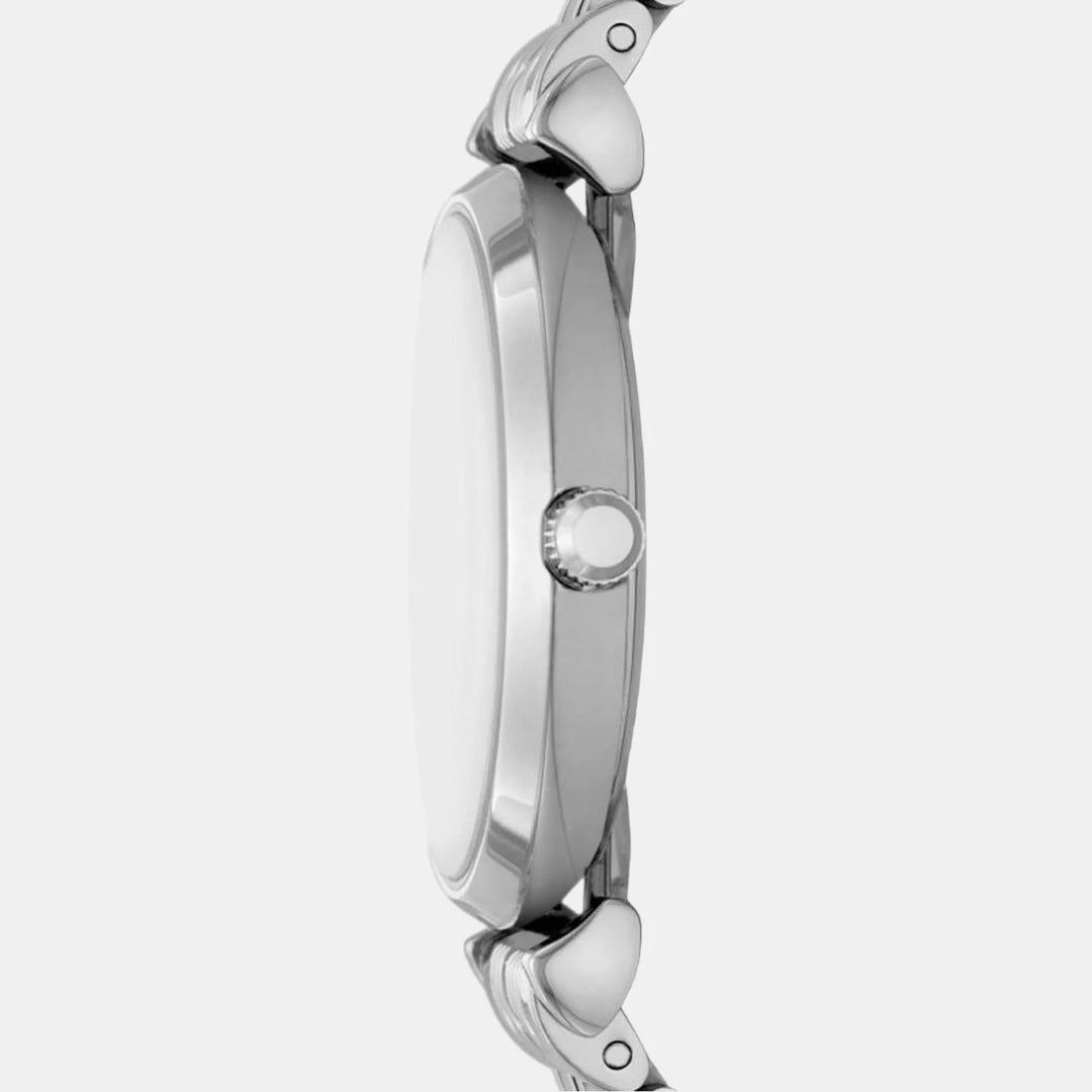 Emporio Armani Gianni T-Bar AR11445 Silver Dial Women&