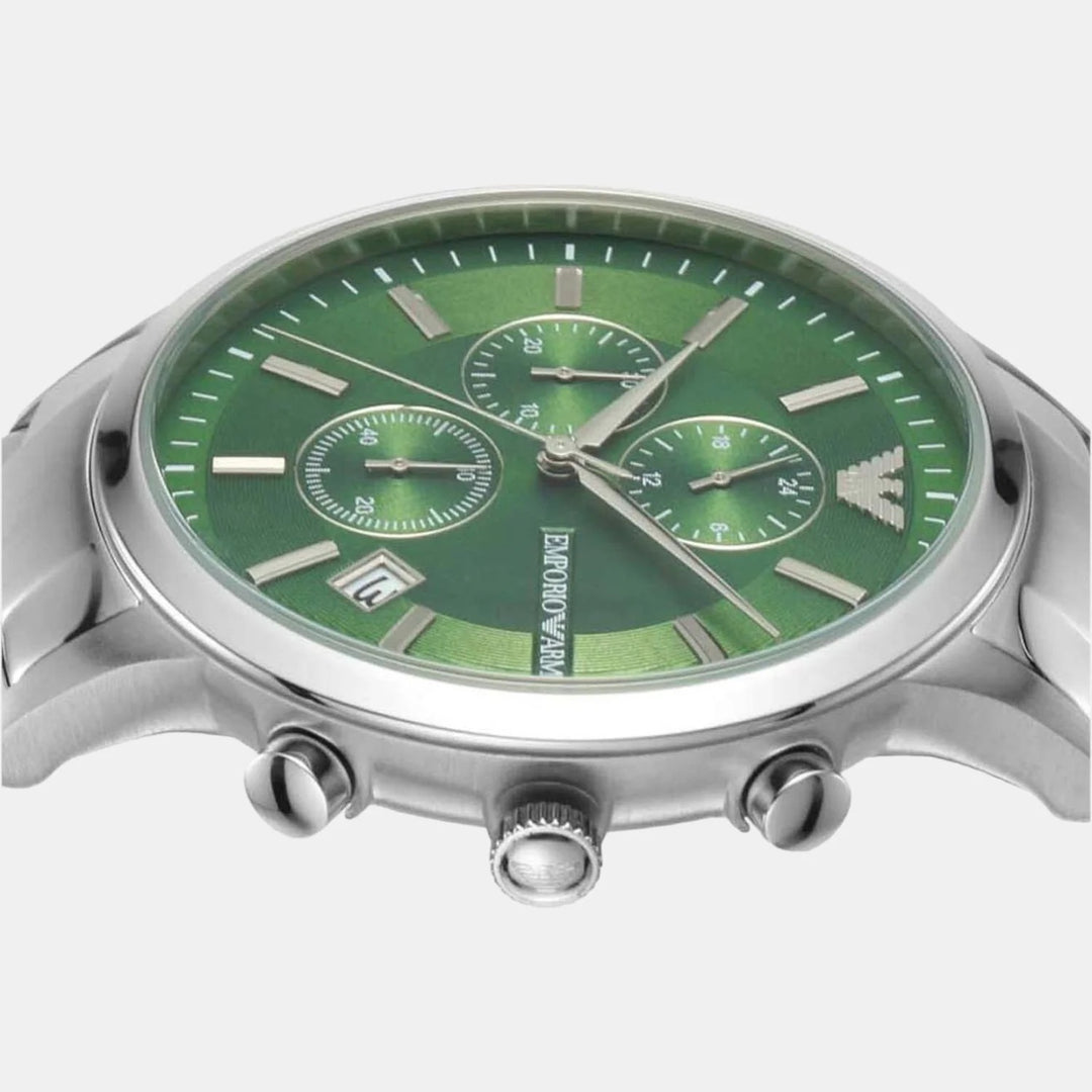 Emporio Armani Renato AR11507 Multifunction Blue Dial Men&