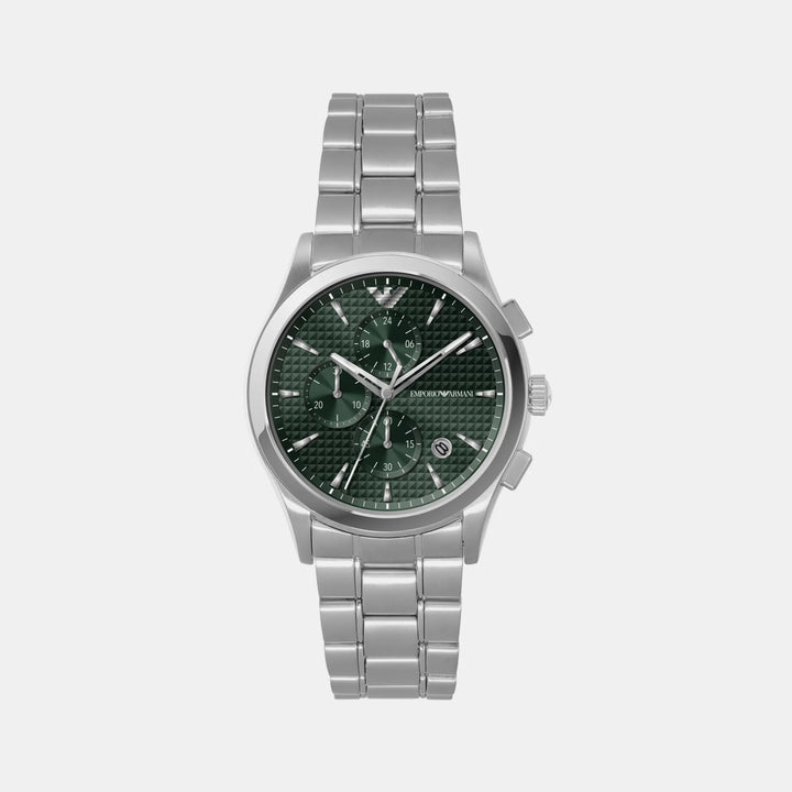 Emporio Armani Paolo AR11529 Chronograph Green Dial Men&