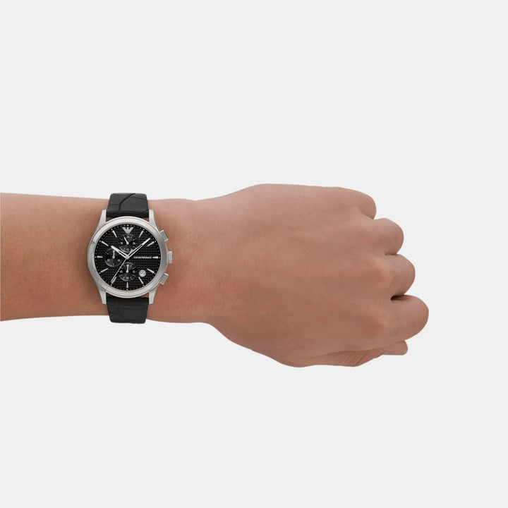 Emporio Armani Paolo AR11530 Chronograph Black Dial Men&