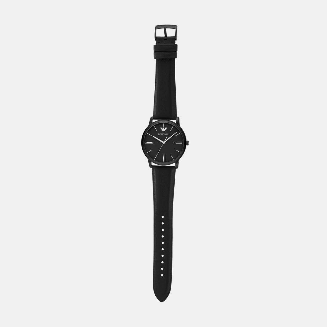 Emporio Armani Minimalist AR11573 Black Dial Mesh Strap Men&