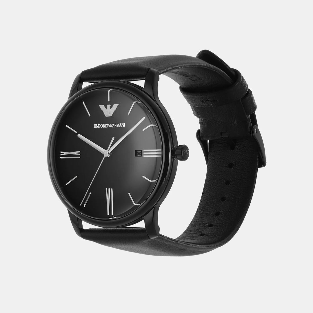 Emporio Armani Minimalist AR11573 Black Dial Mesh Strap Men&