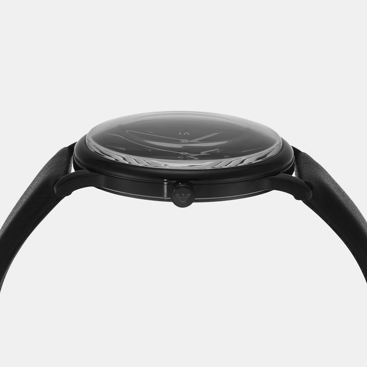 Emporio Armani Minimalist AR11573 Black Dial Mesh Strap Men&