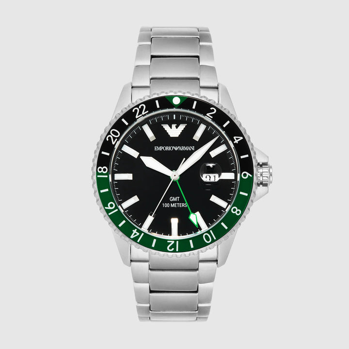 Emporio Armani Sea Explorer AR11589 Black Dial Men&